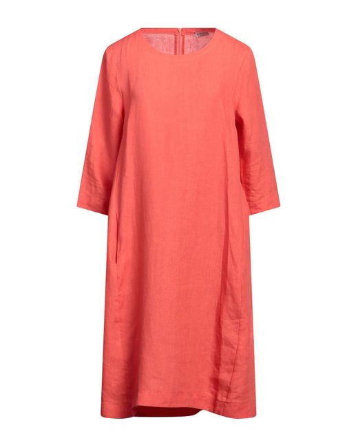 Le Tricot Perugia Red Midi Dress