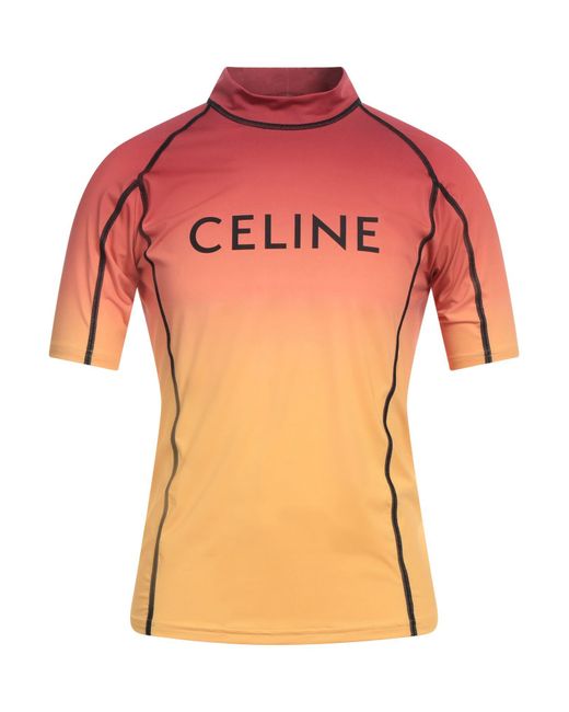 T-shirt di Céline in Pink da Uomo