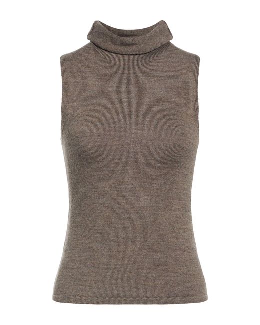 Staud Brown Turtleneck
