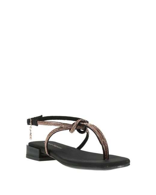 Laura Biagiotti White Thong Sandals