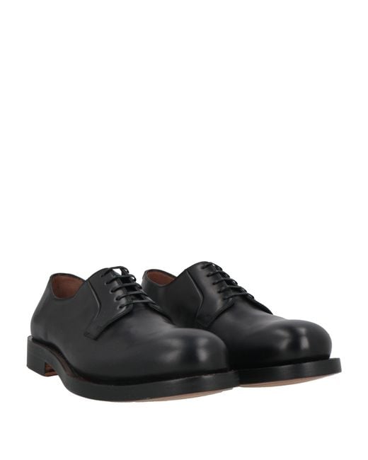 Stringate di Ferragamo in Black da Uomo