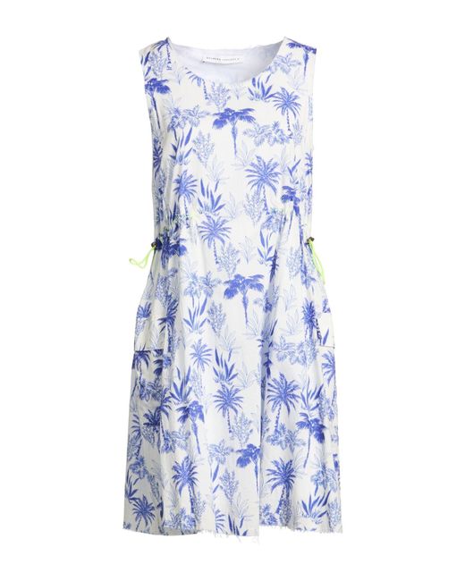 NOUMENO CONCEPT Blue Midi Dresses