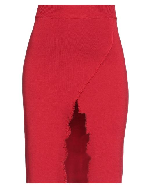 antonella rizza Red Mini Skirt