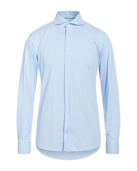 Camicia di Eton of Sweden in Blue da Uomo