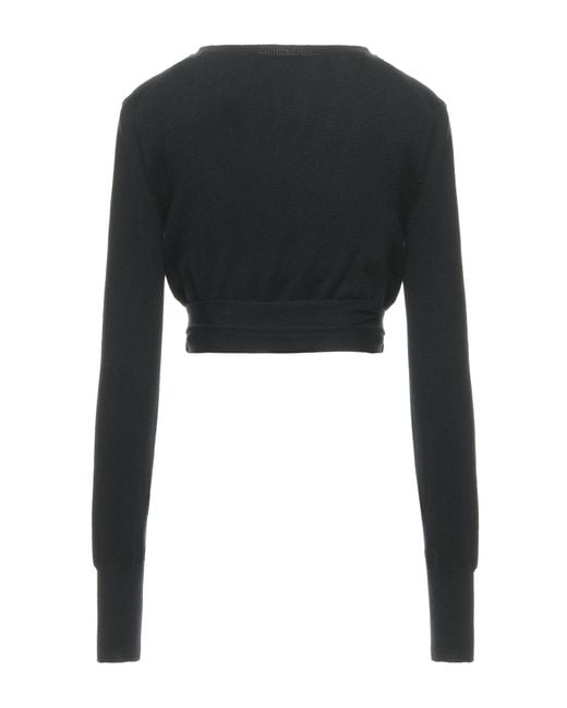 Dolce & Gabbana Black Wrap Cardigans