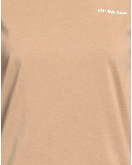 Camiseta Off-White c/o Virgil Abloh de color Natural