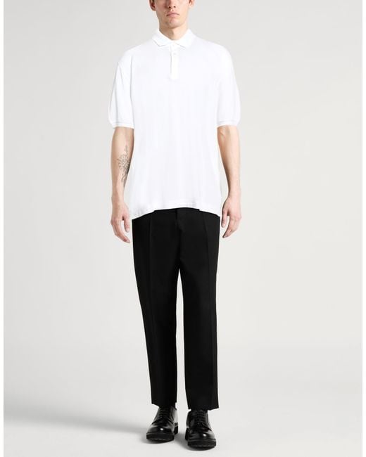Polo Fedeli de hombre de color White