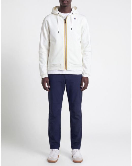 K-Way White Sweatshirt for men