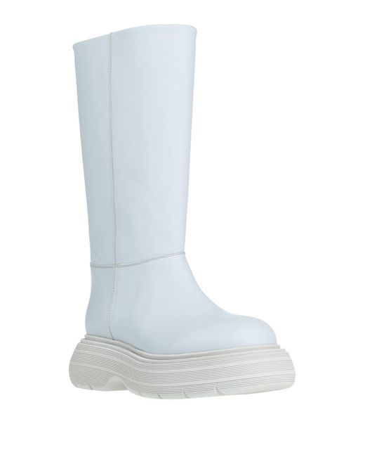 Gia Borghini Blue Ankle Boots