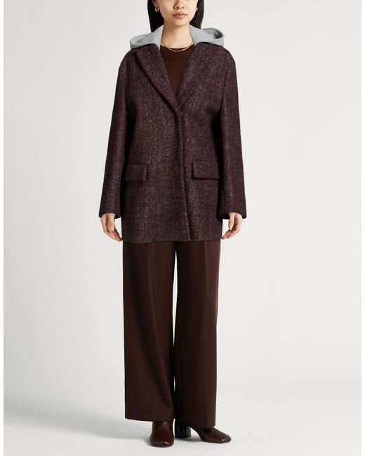 Alysi Brown Coat