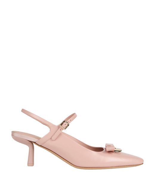 Ferragamo Pink Pumps