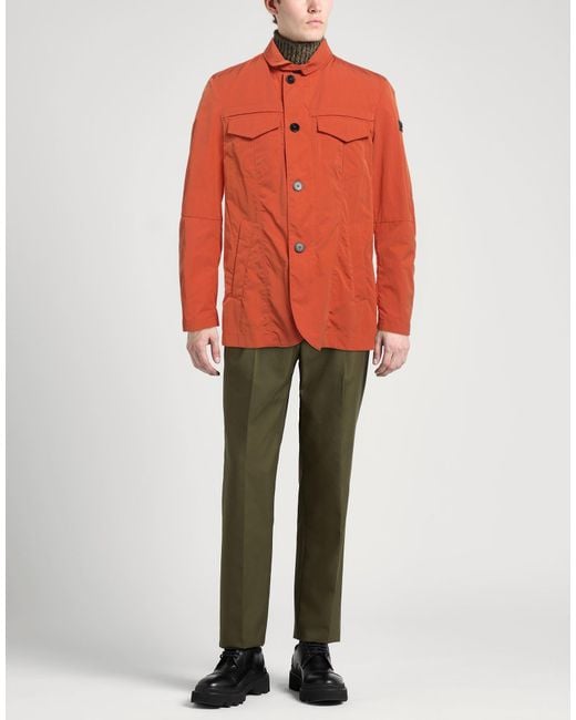Peuterey Orange Jacket for men