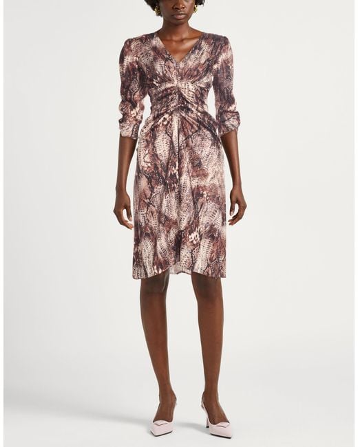ViCOLO Pink Midi Dresses