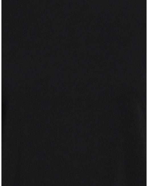 Alpha Studio Black Midi Dress Cotton, Elastane