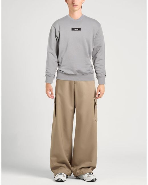 Versace Jeans Couture Gray Sweatshirts for men