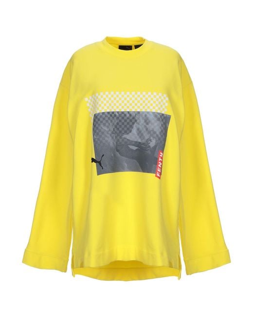 PUMA Yellow Sweatshirt