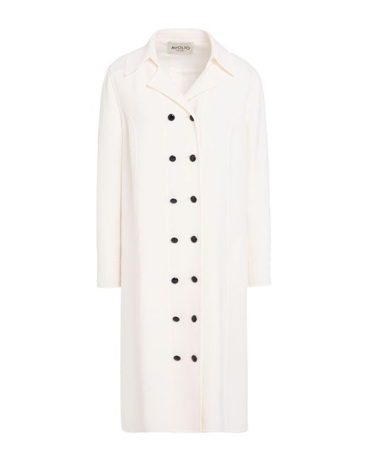 AVOLIO Milano White Mini Dresses
