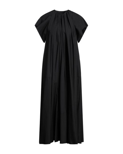MM6 by Maison Martin Margiela Black Maxi-Kleid