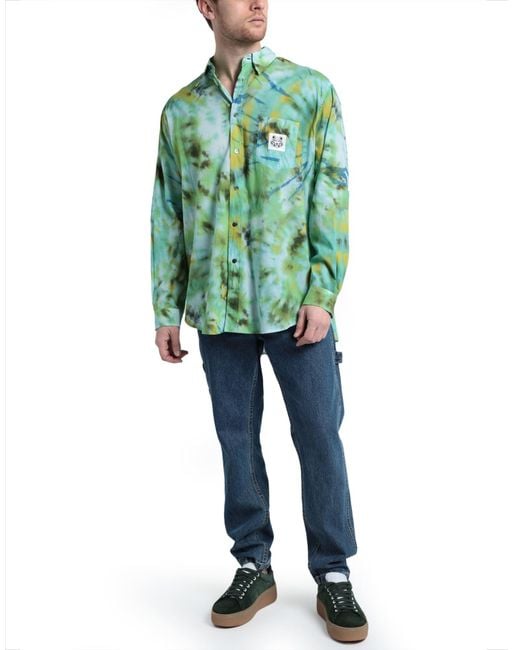 KENZO Green Shirt for men