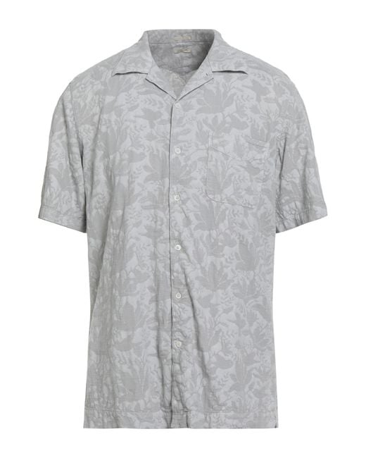 Massimo Alba Gray Shirt for men