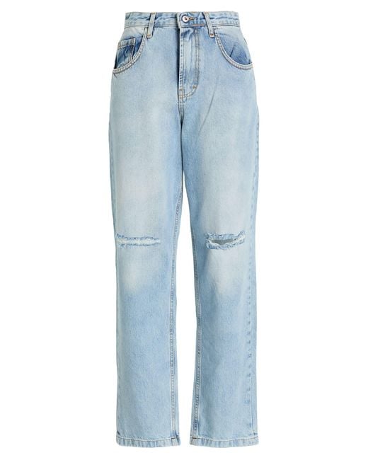 Kocca Women's Blue Jeans Cotton