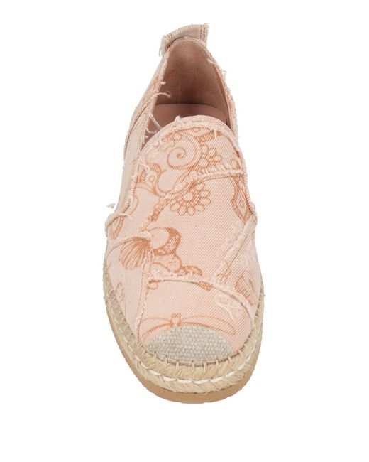 Hogan Pink Blush Espadrilles Cotton