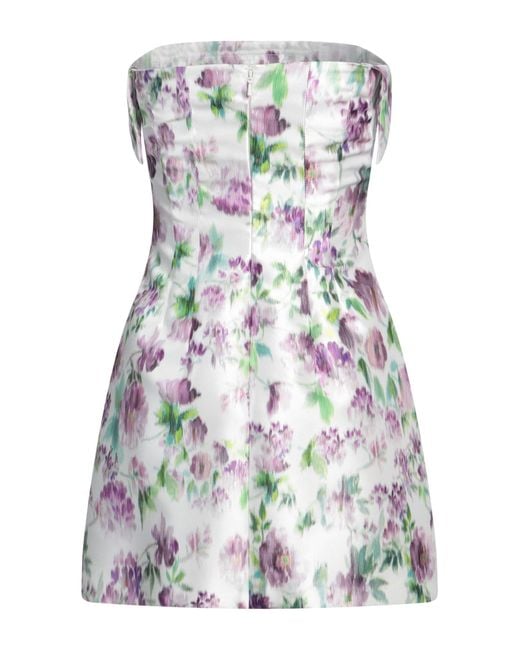 Philosophy Di Lorenzo Serafini White Mini Dress Polyester