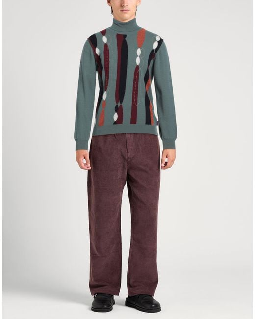 Bob Blue Light Turtleneck Wool, Viscose, Polyamide, Cashmere for men