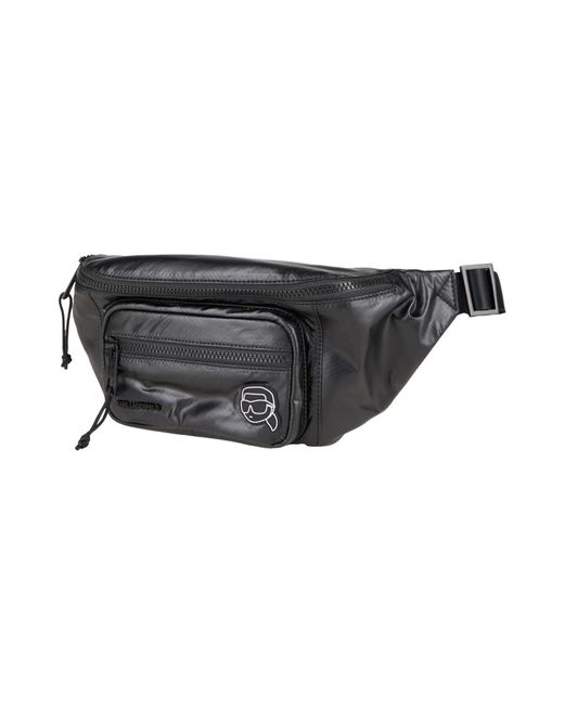 Karl Lagerfeld Black Belt Bags