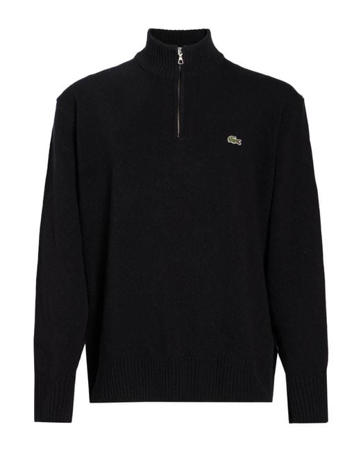 Pullover Lacoste de hombre de color Black