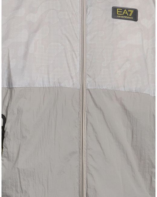 EA7 Gray Jackets for men