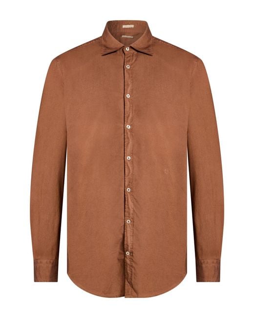 Massimo Alba Brown Shirt for men