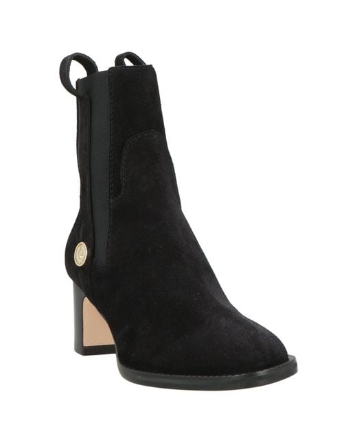Pollini Black Ankle Boots