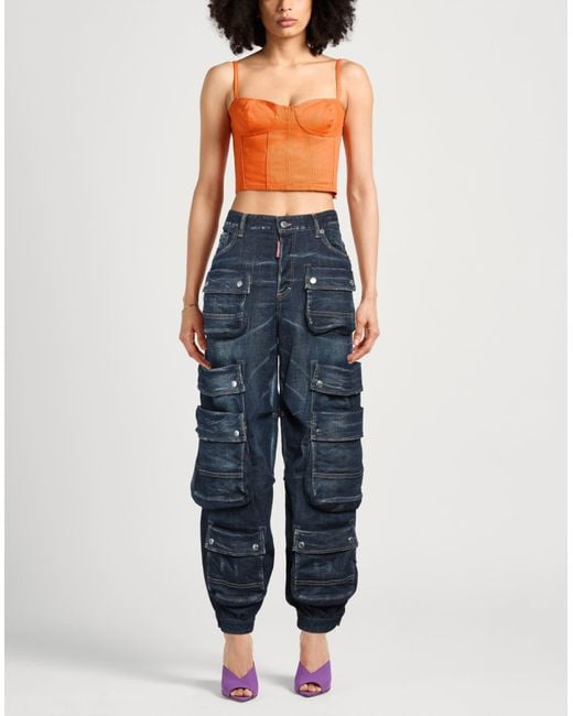 DSquared² Blue Jeans Cotton, Elastane