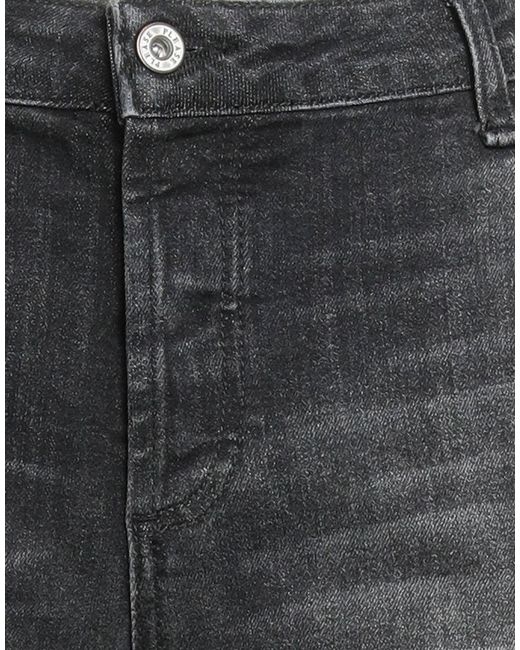 Please Gray Jeans Cotton, Elastane
