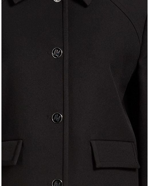 MSGM Black Jacket Polyester, Elastane