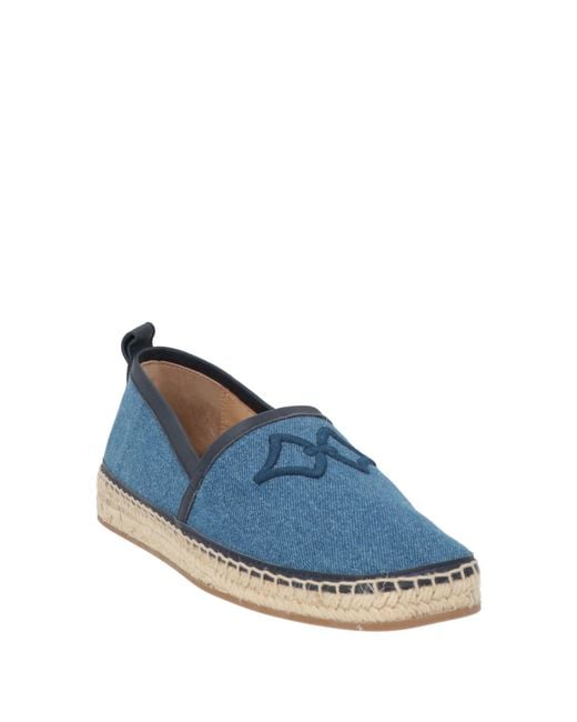 Sergio Rossi Blue Espadrilles