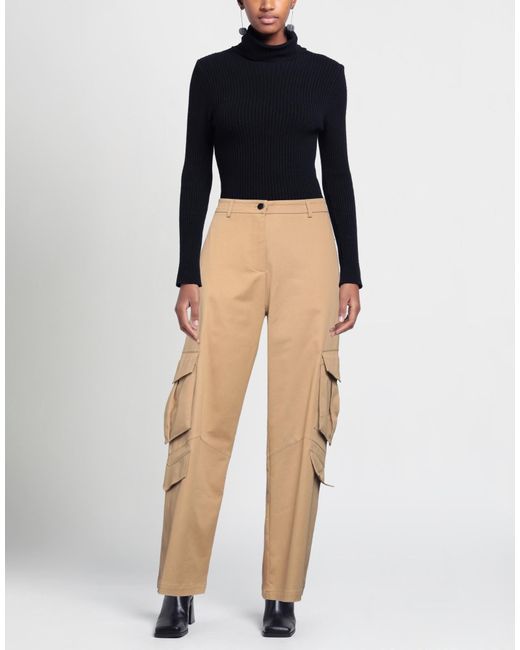 RUE DU BAC Natural Pants Cotton, Elastane