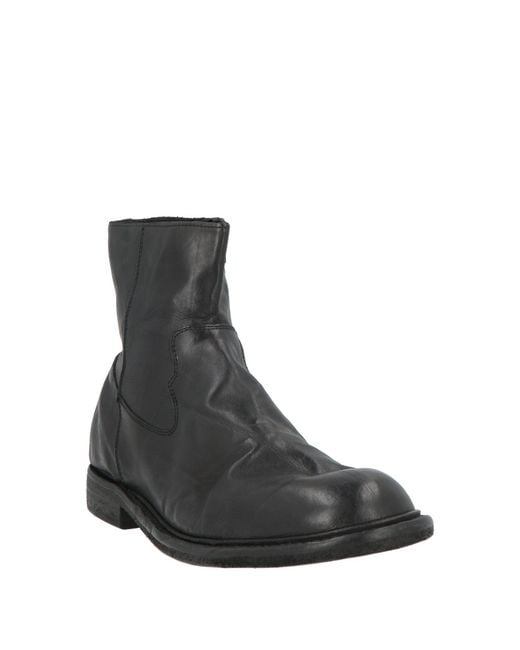 Moma Black Ankle Boots for men