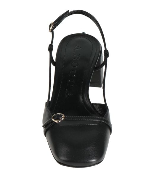 A.Bocca Black Pumps Leather