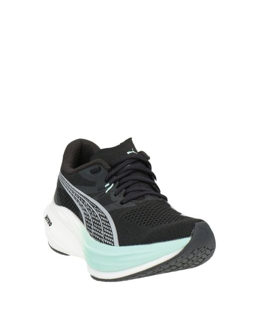 PUMA Black Deviate Nitro 3 Wns Sneakers Textile Fibers