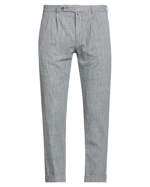 GTA IL PANTALONE Gray Pants Cotton, Linen for men