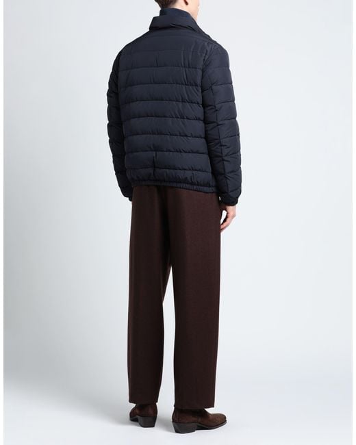 Versace Blue Down Jacket for men