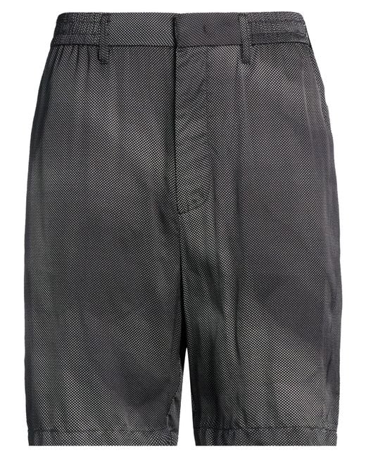ARMANI EXCHANGE Gray Shorts & Bermuda Shorts Polyester, Cotton for men