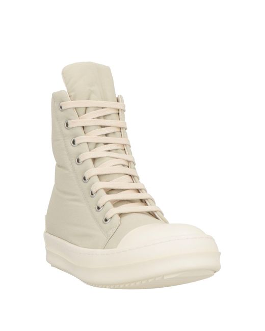 Rick Owens Natural Sneakers