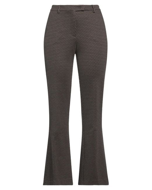 SEVENTY VENEZIA Gray Pants Polyester, Viscose, Elastane