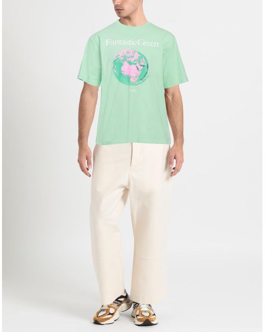 T-shirt di MSGM in Green da Uomo