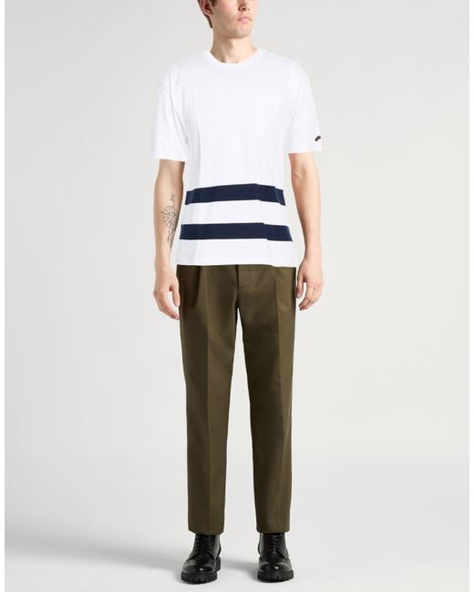 Paul & Shark White T-Shirt Cotton for men