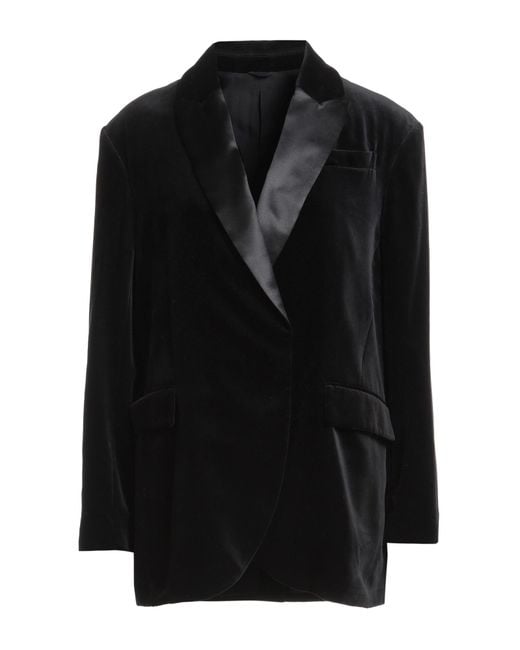 Brunello Cucinelli Black Blazers