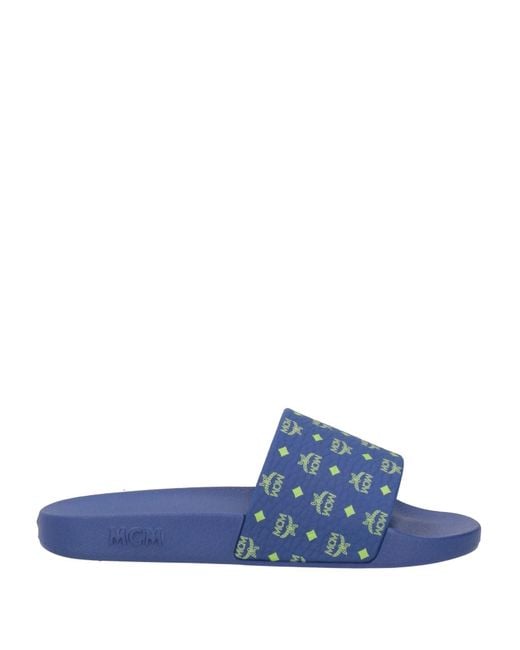MCM Blue Sandals